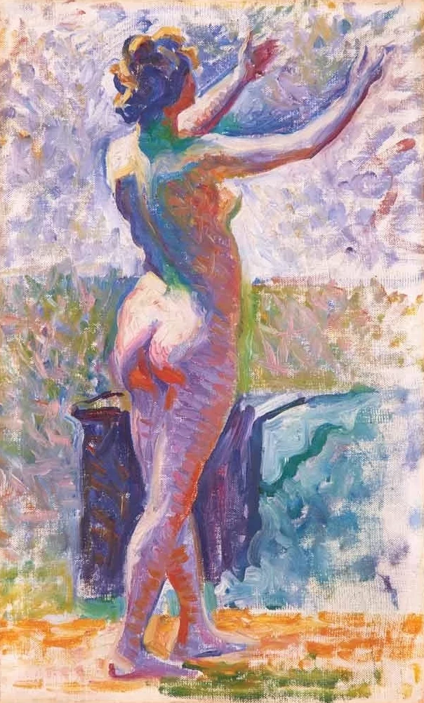 Nudo in piedi, di spalle, 1907 - 1908